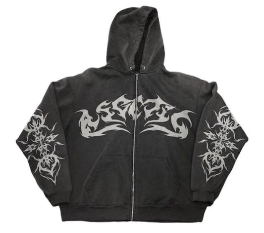 Printed Hoodie