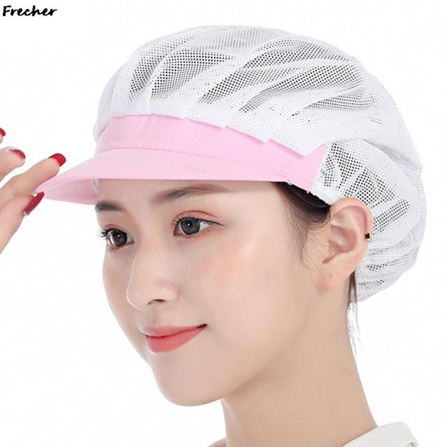 Breathable Mesh Working Hats for Food Service and Baking