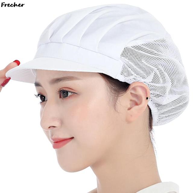 Breathable Mesh Working Hats for Food Service and Baking