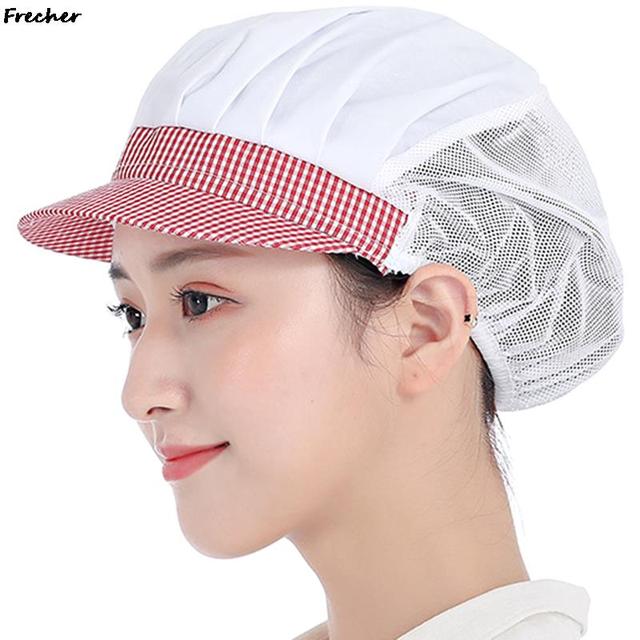 Breathable Mesh Working Hats for Food Service and Baking