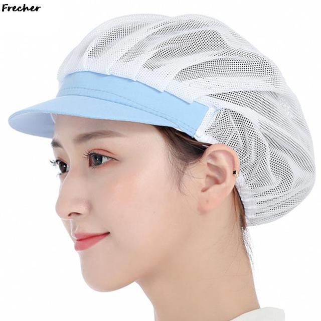 Breathable Mesh Working Hats for Food Service and Baking