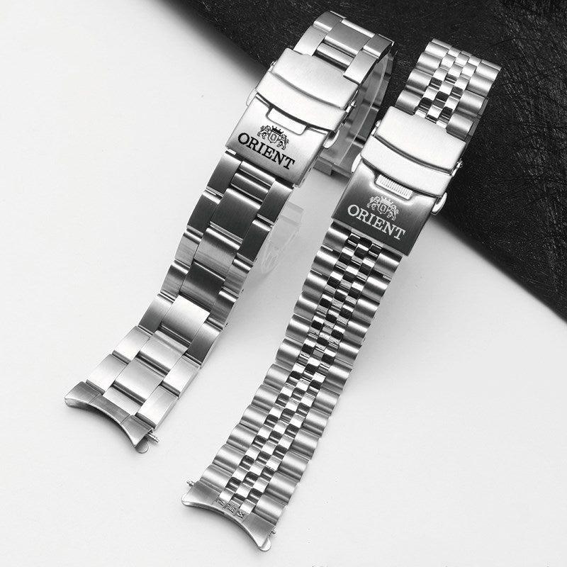 20mm Solid Stainless Steel Watch Band for Orient Watches