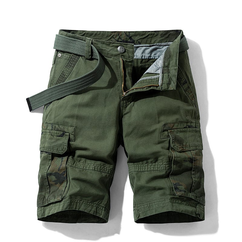 Trendy Loose Five-Point Overalls Shorts for Men