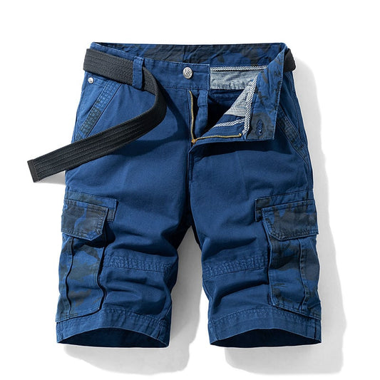 Trendy Loose Five-Point Overalls Shorts for Men