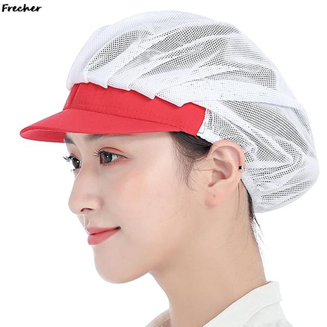 Breathable Mesh Working Hats for Food Service and Baking