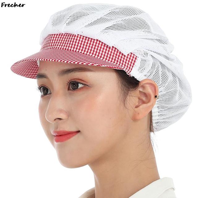 Breathable Mesh Working Hats for Food Service and Baking