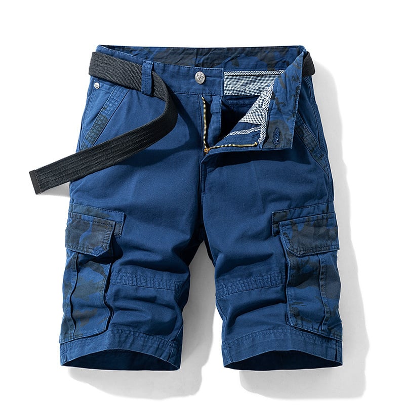 Trendy Loose Five-Point Overalls Shorts for Men