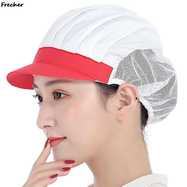 Breathable Mesh Working Hats for Food Service and Baking